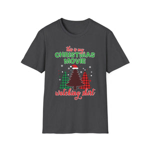 Tapir Christmas Tree Christmas Animal Gifts Unisex Softstyle T-Shirt