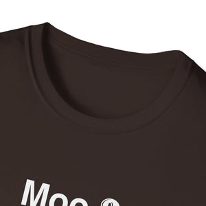 Funny Turkey 'Moo?' T-Shirt - Silly Thanksgiving Turkey Graphic Tee