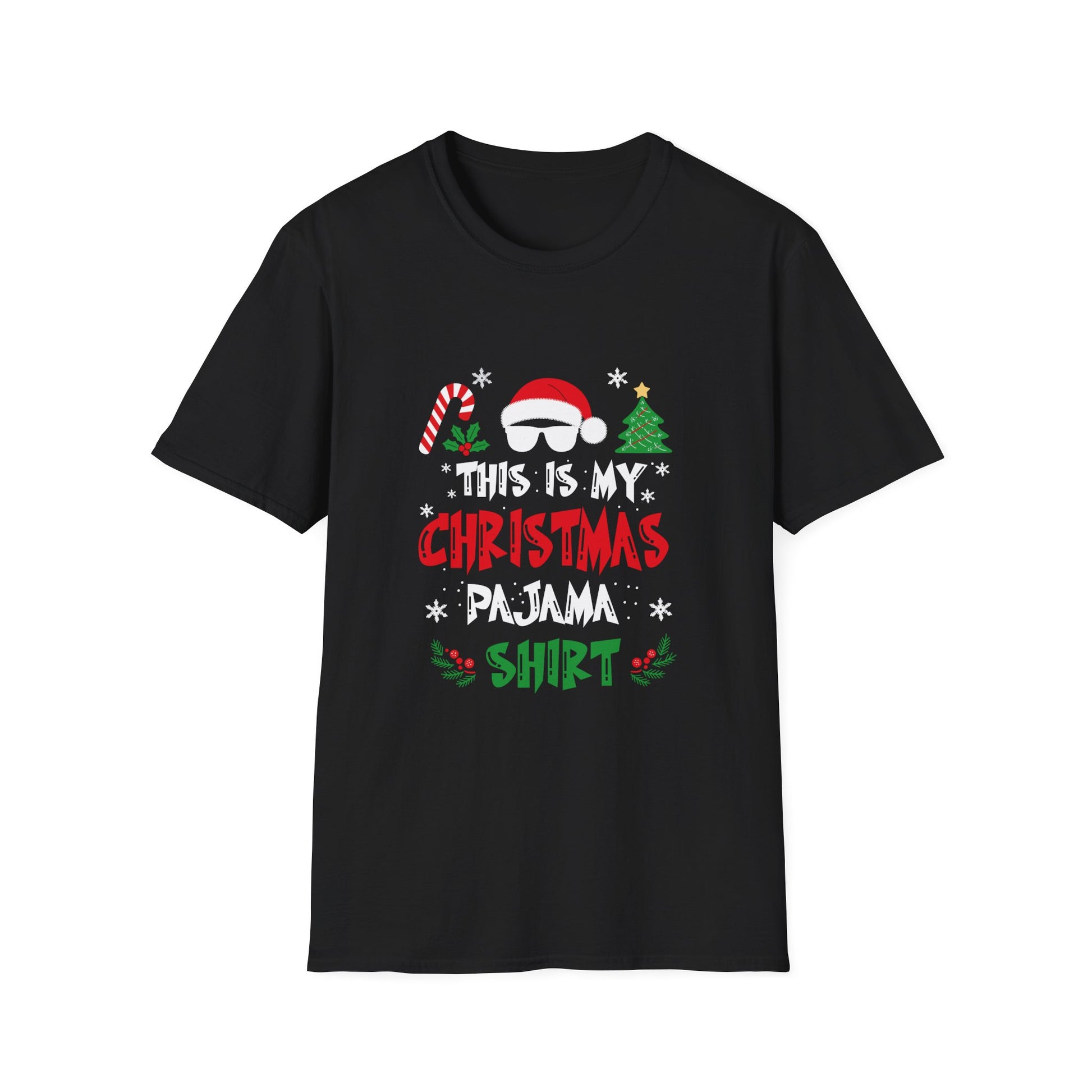 Christmas Pajama Shirt - "This Is My Christmas Pajama Shirt" Holiday Tee