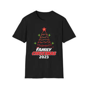 Family Christmas 2023 T-Shirt — Holiday Tree Matching Shirt