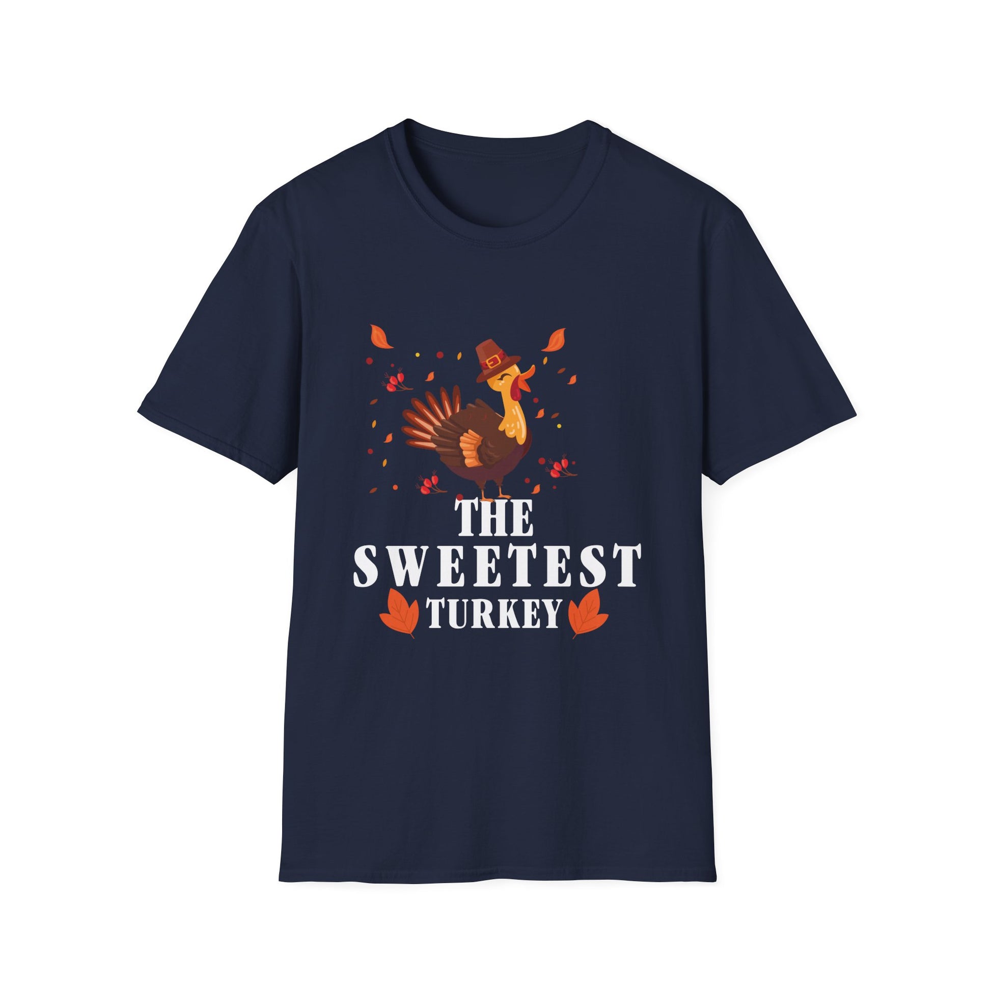 The Sweetest Turkey T-Shirt — Cute Thanksgiving Turkey Graphic Tee