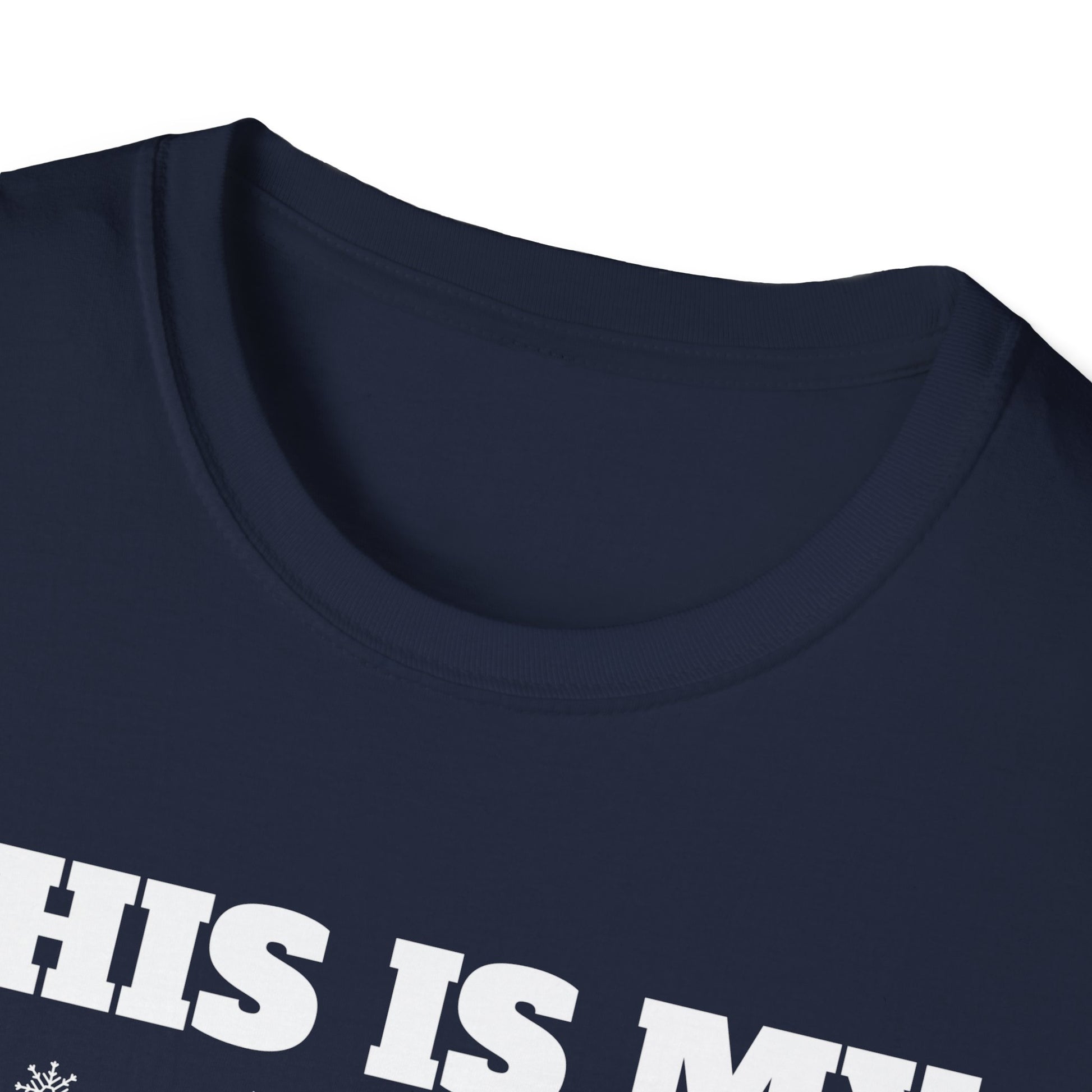 This Is My Christmas Pajama Shirt T‑Shirt — Funny Frog Santa Holiday Tee
