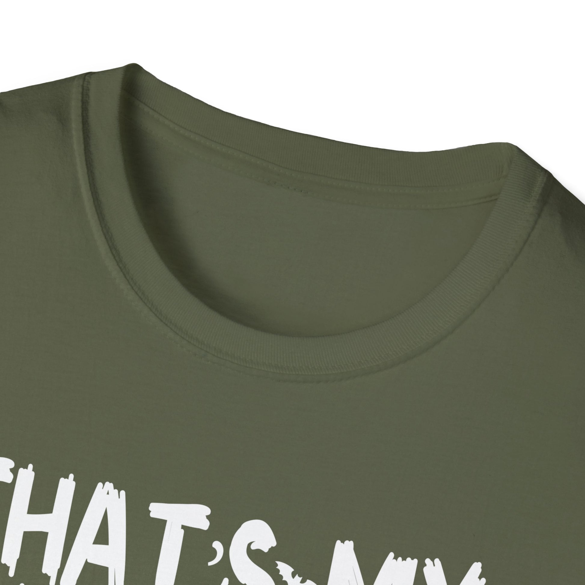 Halloween Costume T-Shirt — "That's My Halloween Costume — The End"