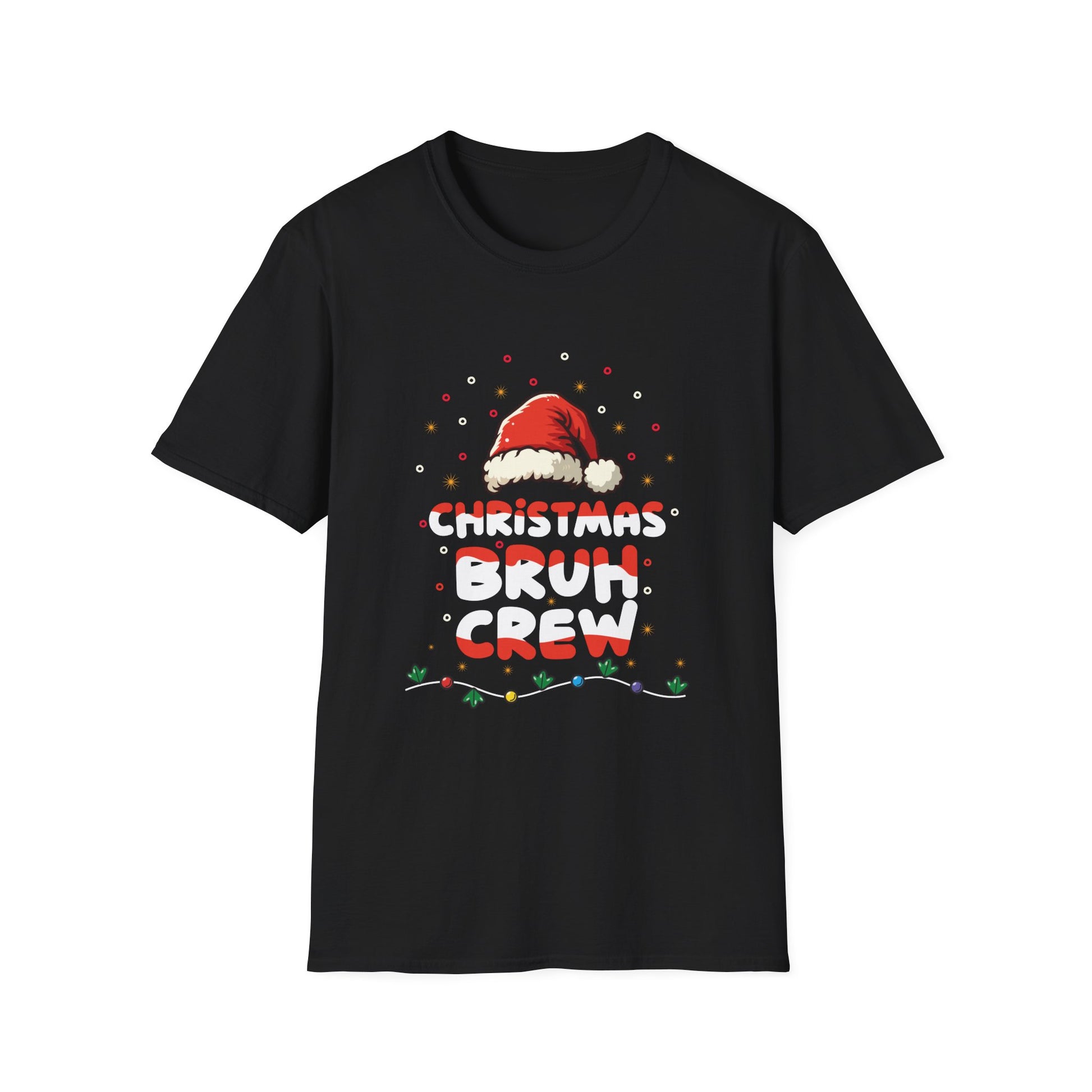 Christmas Bruh Crew Family Christmas 2024 Matching Unisex T-Shirt