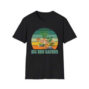 Big Bro Saurus Dinosaur T-Shirt — Retro Vintage Brother Tee