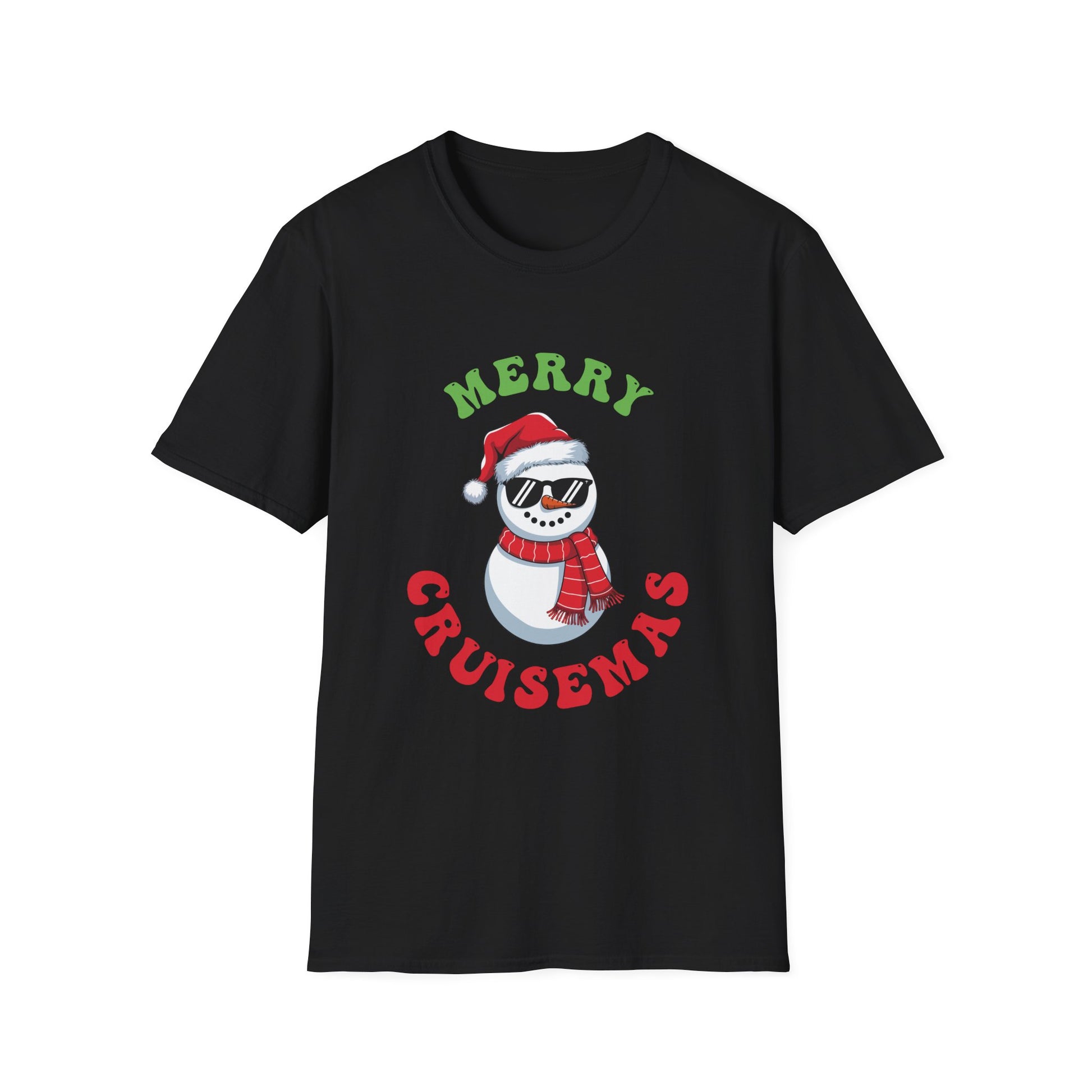Merry Cruisemas 2025 Christmas Santa Snowman Cruise T-Shirt