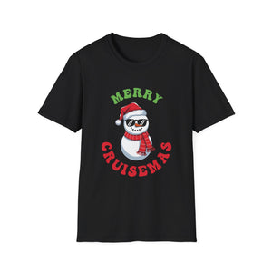 Merry Cruisemas 2025 Christmas Santa Snowman Cruise T-Shirt
