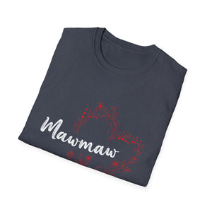 Womens Mawmaw Gift Grandma Christmas Mother_s Day Unisex T-Shirt