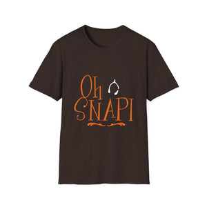 Oh Snap! Halloween T-Shirt — Funny Pumpkin Phrase Tee  Unisex T-Shirt
