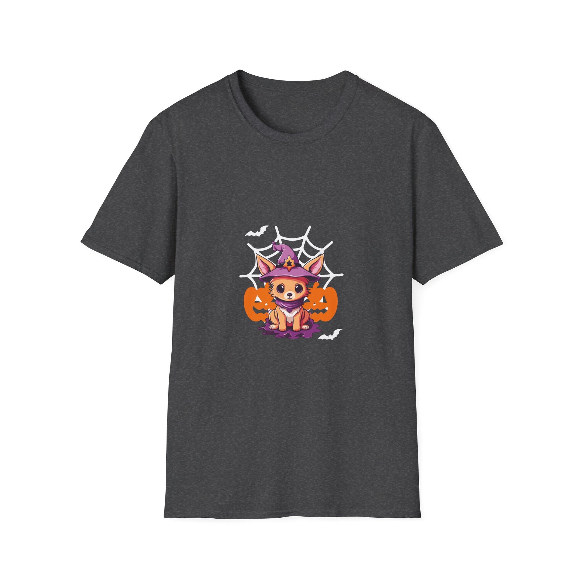Cute Halloween Witchy Chihuahua Halloween TeeUnisex Softstyle T-Shirt