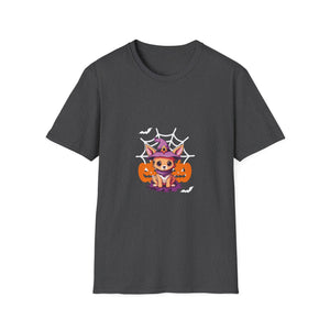 Cute Halloween Witchy Chihuahua Halloween TeeUnisex Softstyle T-Shirt