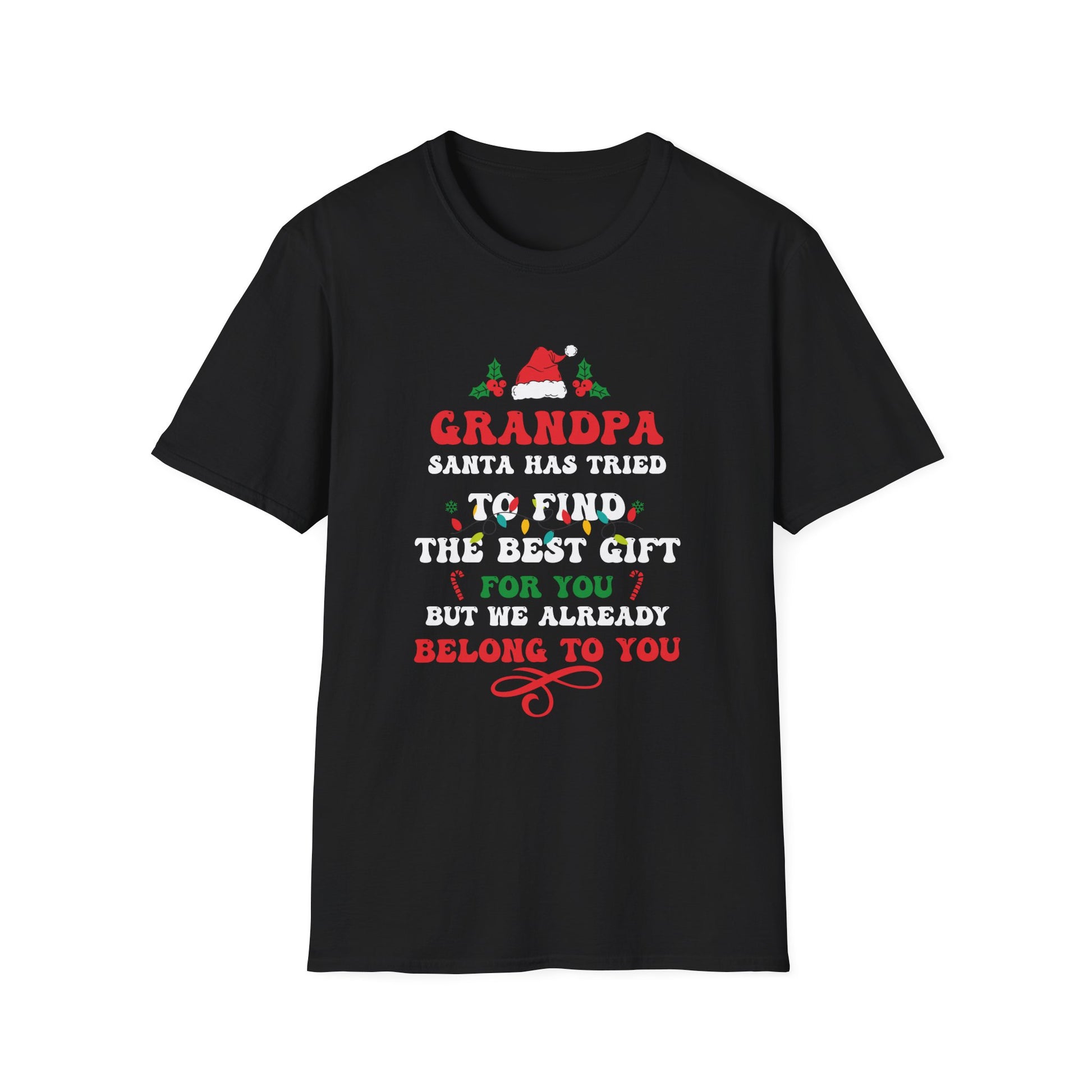 Christmas Shirt For Grandpa Xmas Christmas Granddad Unisex T-Shirt