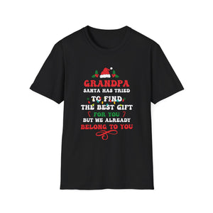 Christmas Shirt For Grandpa Xmas Christmas Granddad Unisex T-Shirt