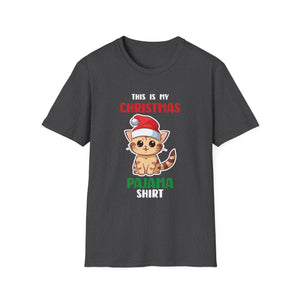 Cat Lover This Is My Christmas Pajama Shirt Christmas Unisex T-Shirt