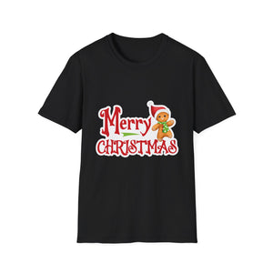 Merry Christmas Gingerbread Man Winter Xmas Christmas Unisex T-Shirt