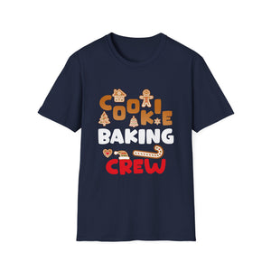 Christmas Cookie Baking Crew Gingerbread Christmas Unisex T-Shirt