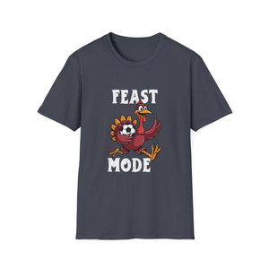 Football Thanksgiving Feast Mode Turkey Thanksgiving  Unisex T-Shirt