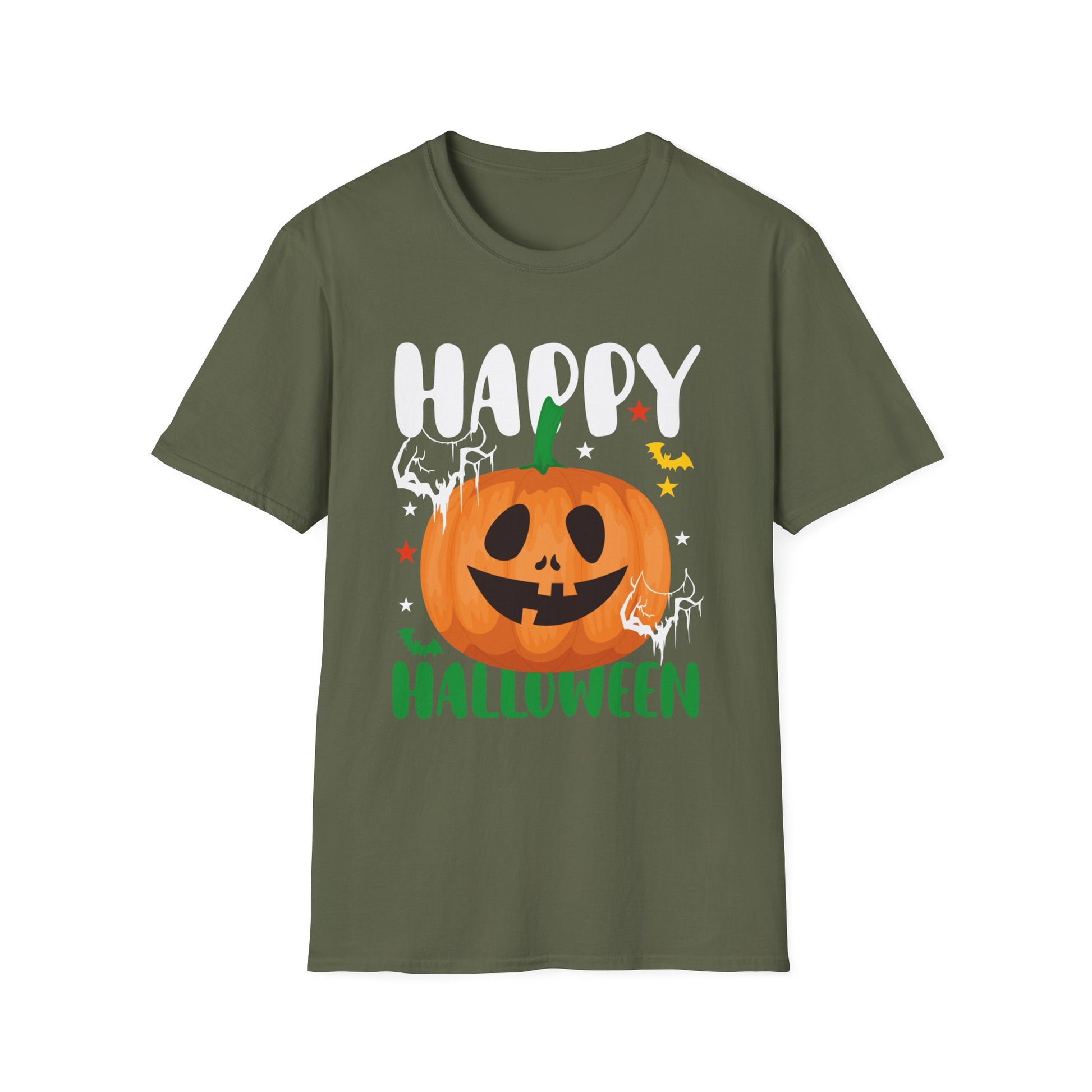 Cute Halloween Kids - Halloween Pumpkin - Happy Halloween TeeUnisex Softstyle T-Shirt