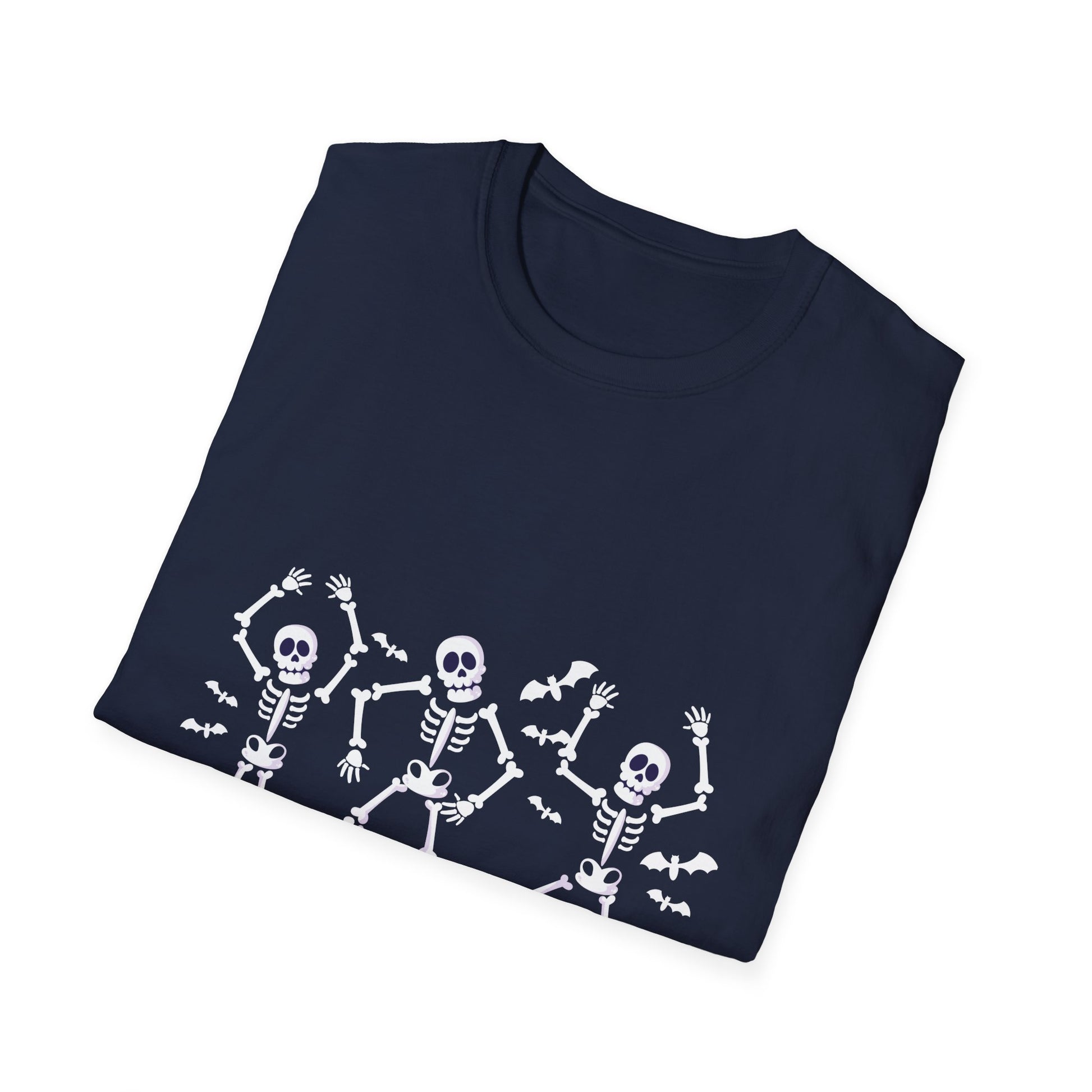 Dancing Skeletons T-Shirt — Cute Halloween Skeleton Dance Tee