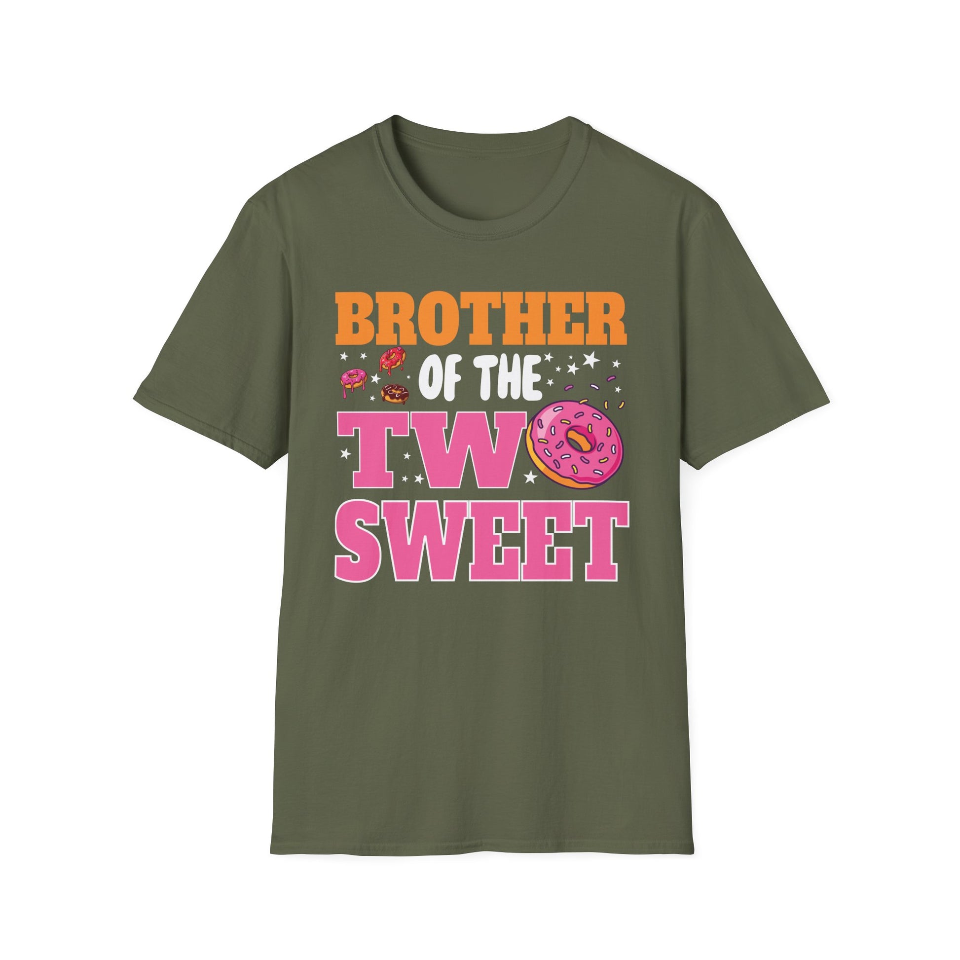 Brother of the Two Sweet Birthday T-Shirt – Donut 2nd Birthday Tee