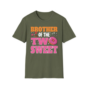 Brother of the Two Sweet Birthday T-Shirt – Donut 2nd Birthday Tee