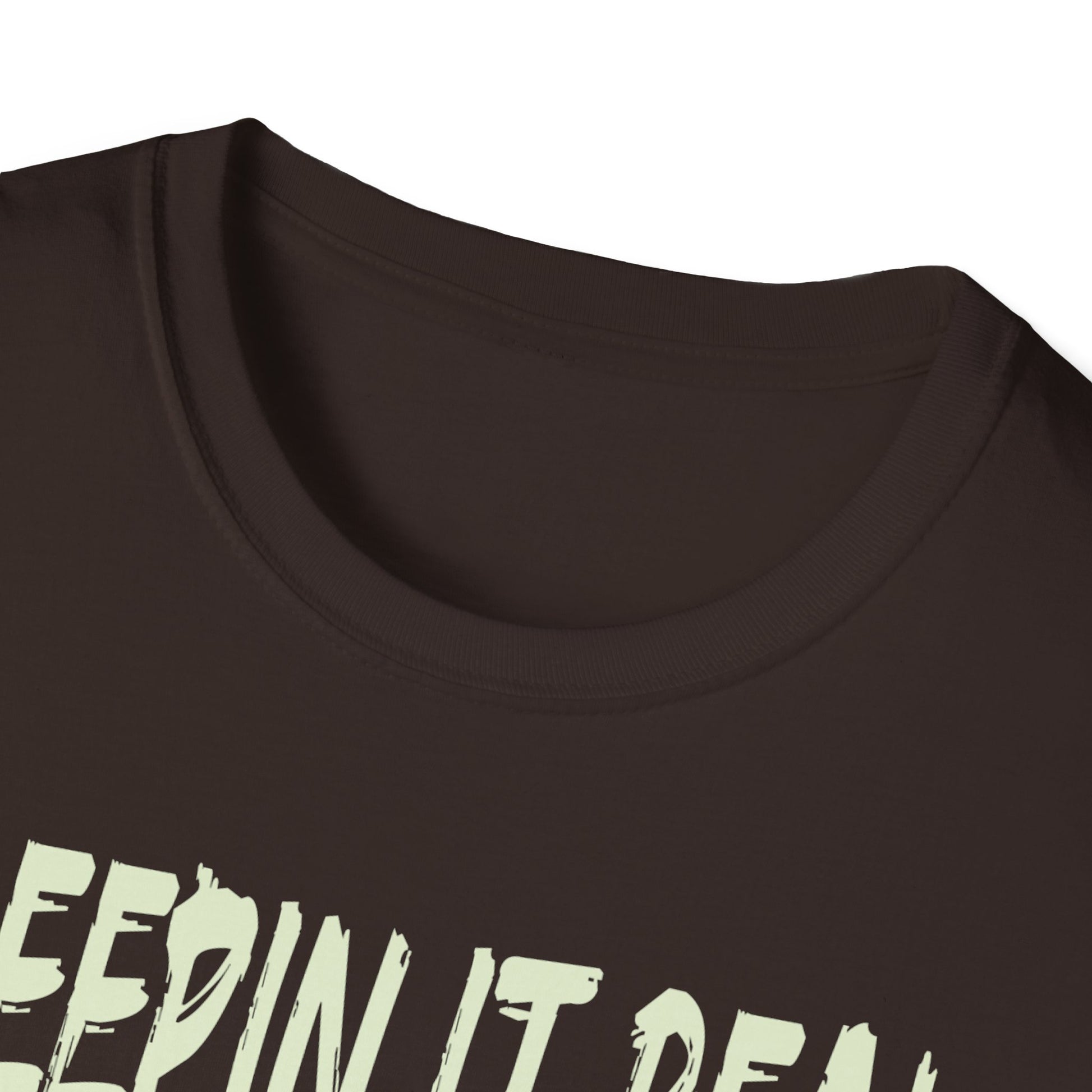 Creepin It Real_ Halloween Costume_ Halloween Pun Tee Unisex Softstyle T-Shirt