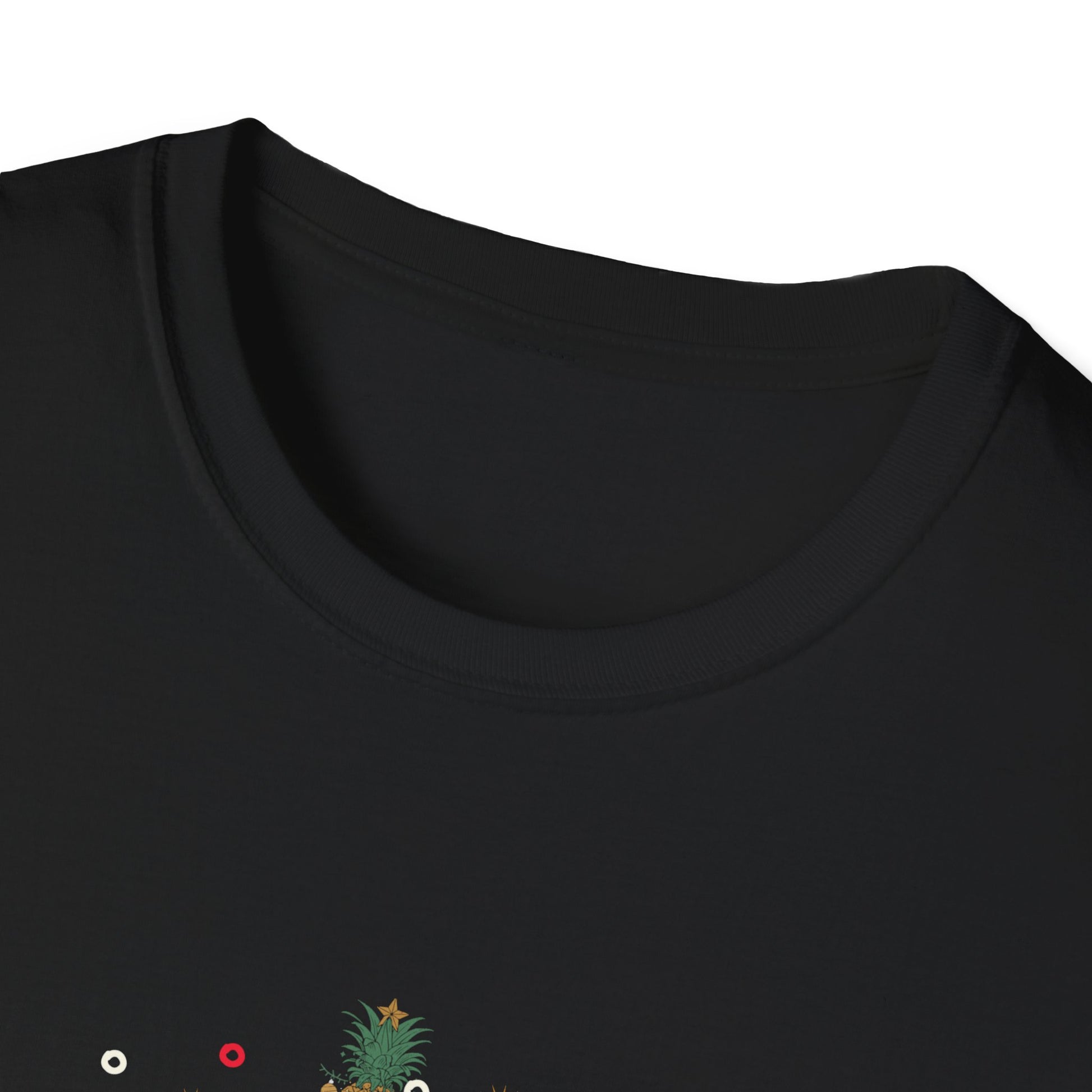 Christmas Flower Tree T-Shirt — "Merry Christmas" Floral Holiday Tee