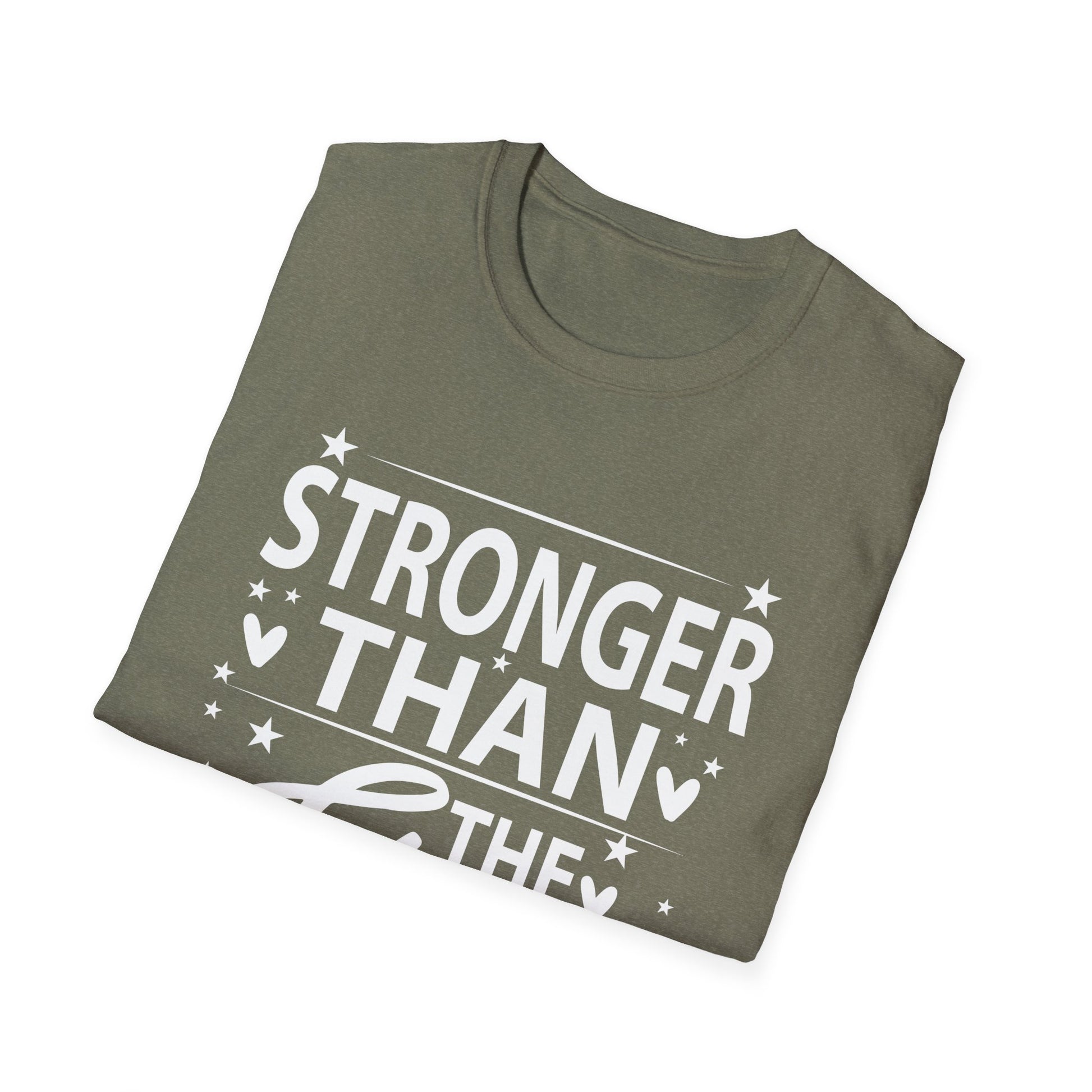 Stronger Than The Storm Motivational Inspirational Positive Unisex T-Shirt