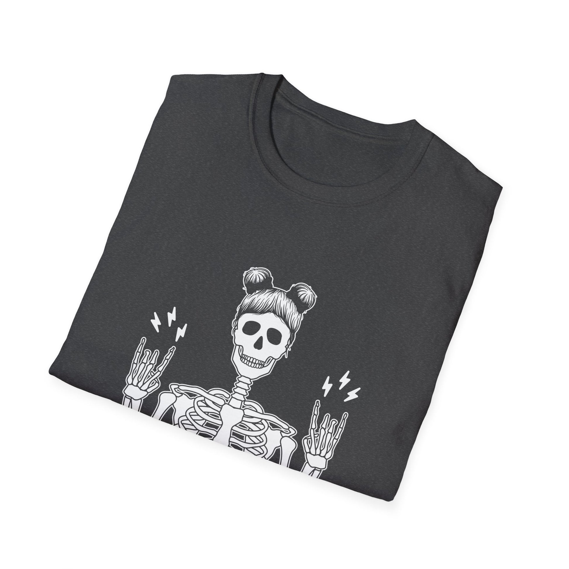 Skeleton "Never Better" Tee — Funny Halloween Skull Shirt