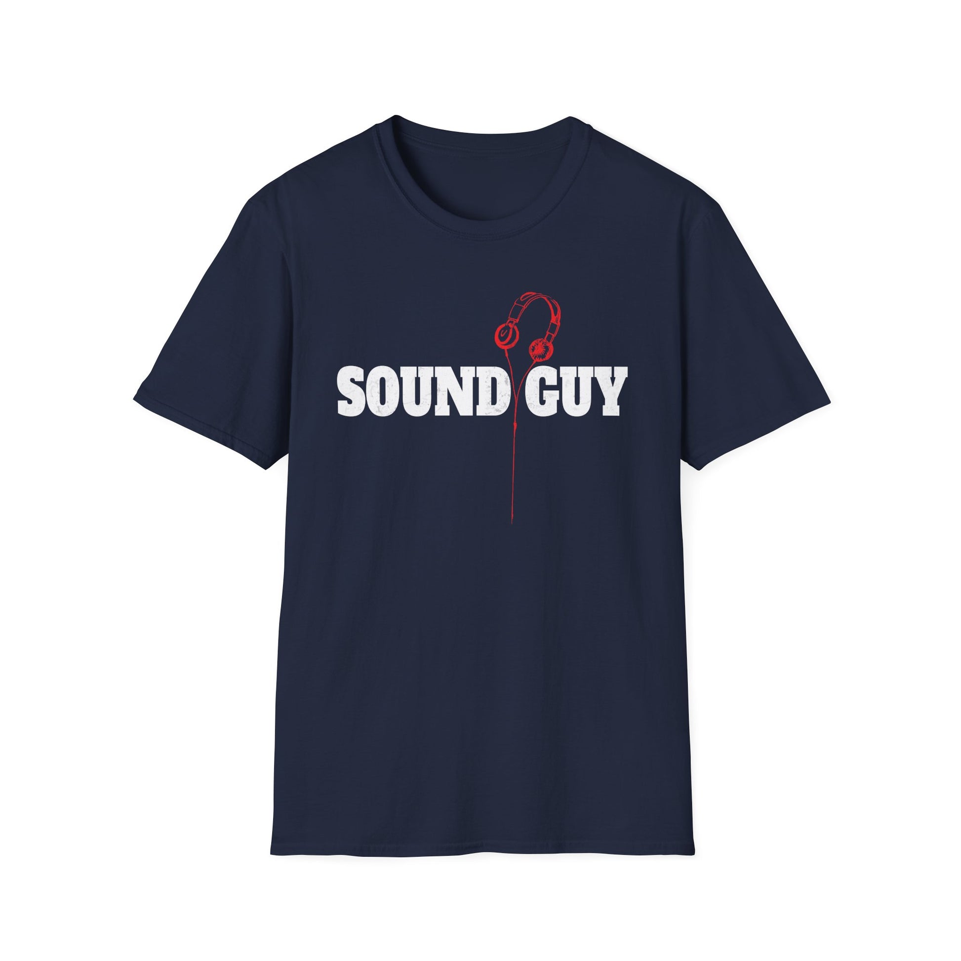 Sound Guy T-Shirt – Pro Audio Headphones Crew Tee