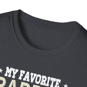 My Favorite Barber Calls Me Mom Hairstylist Barber Mom Gifts Unisex T-Shirt