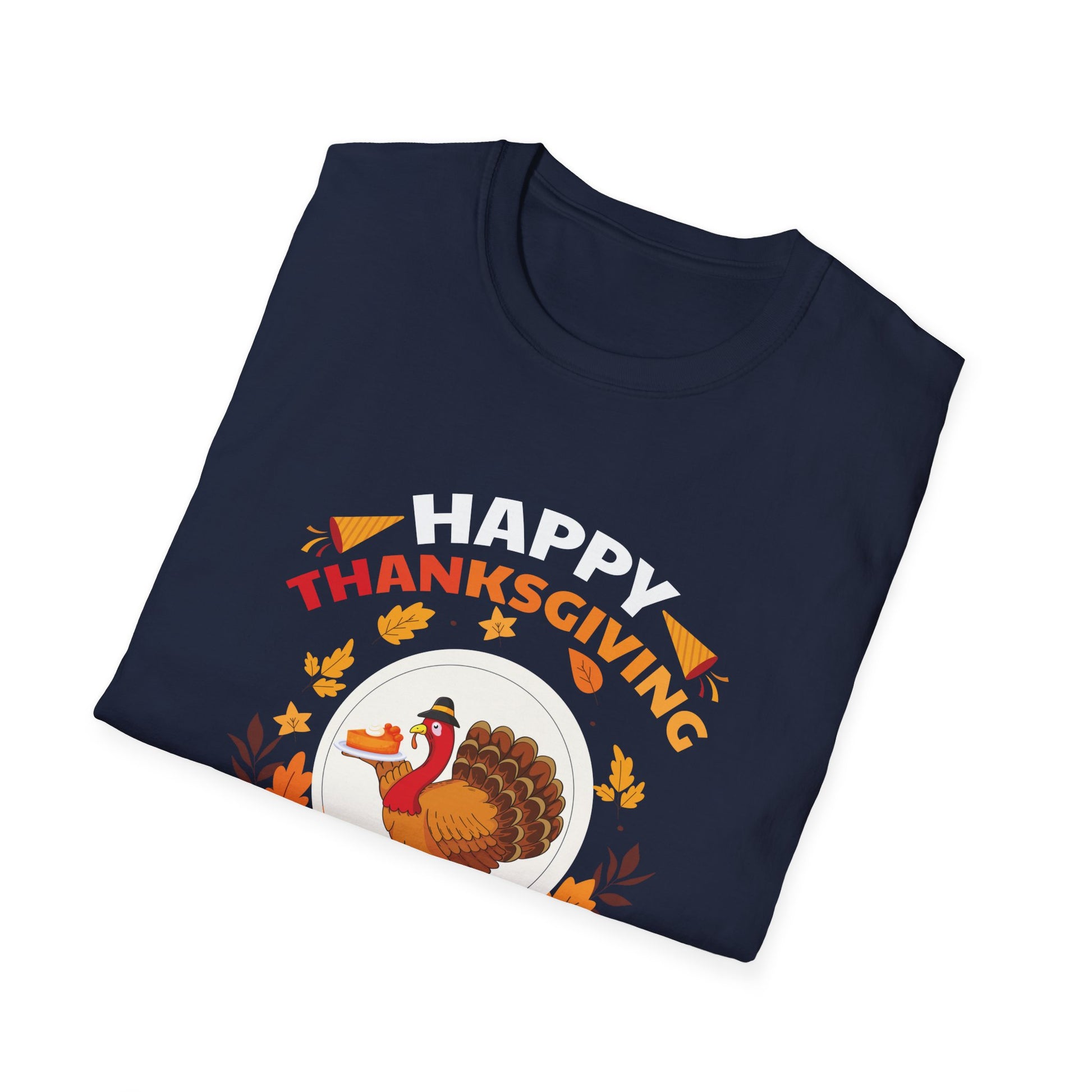 Thanksgiving Birthday T-Shirt — "Happy Thanksgiving And Yes It’s My Birthday" Turkey Tee  Unisex T-Shirt