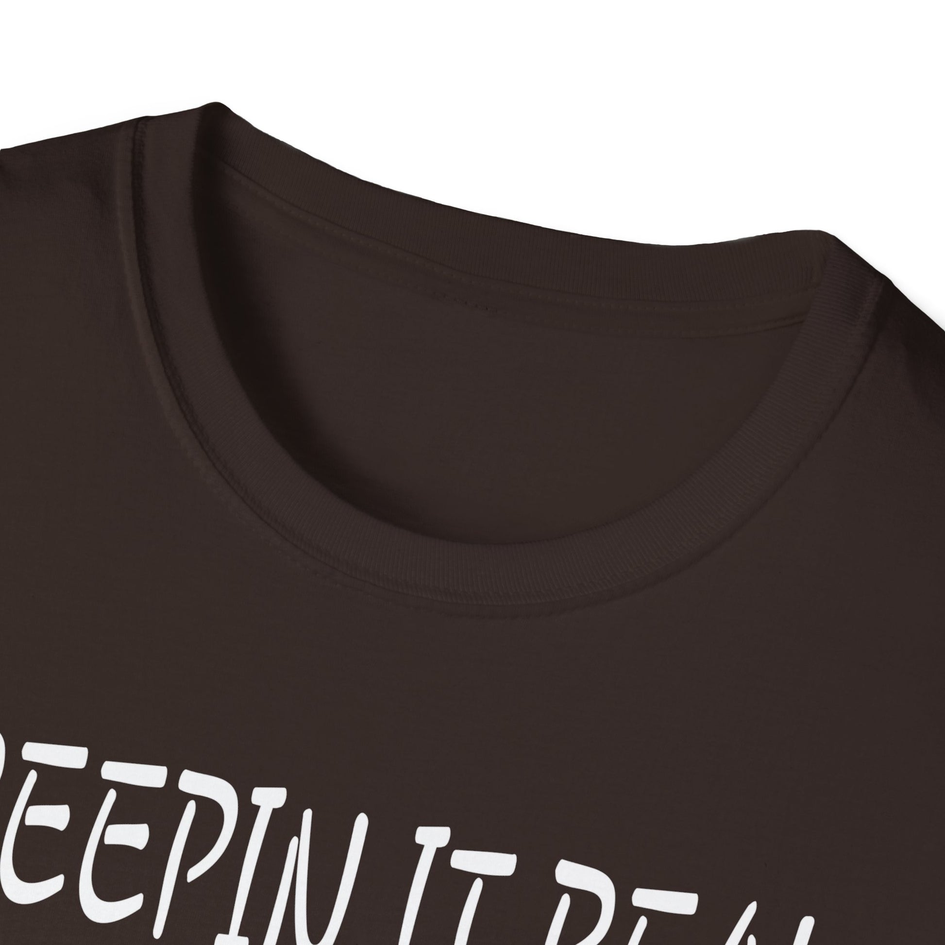 Creepin It Real_ Halloween Costume_ Halloween Pun TeeUnisex Softstyle T-Shirt