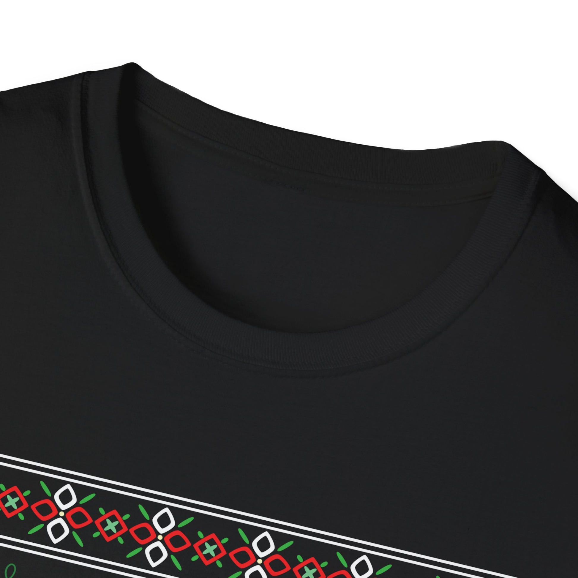 Guitar Ugly Christmas Sweater T-Shirt — Festive Electric & Acoustic Guitar Graphic Tee