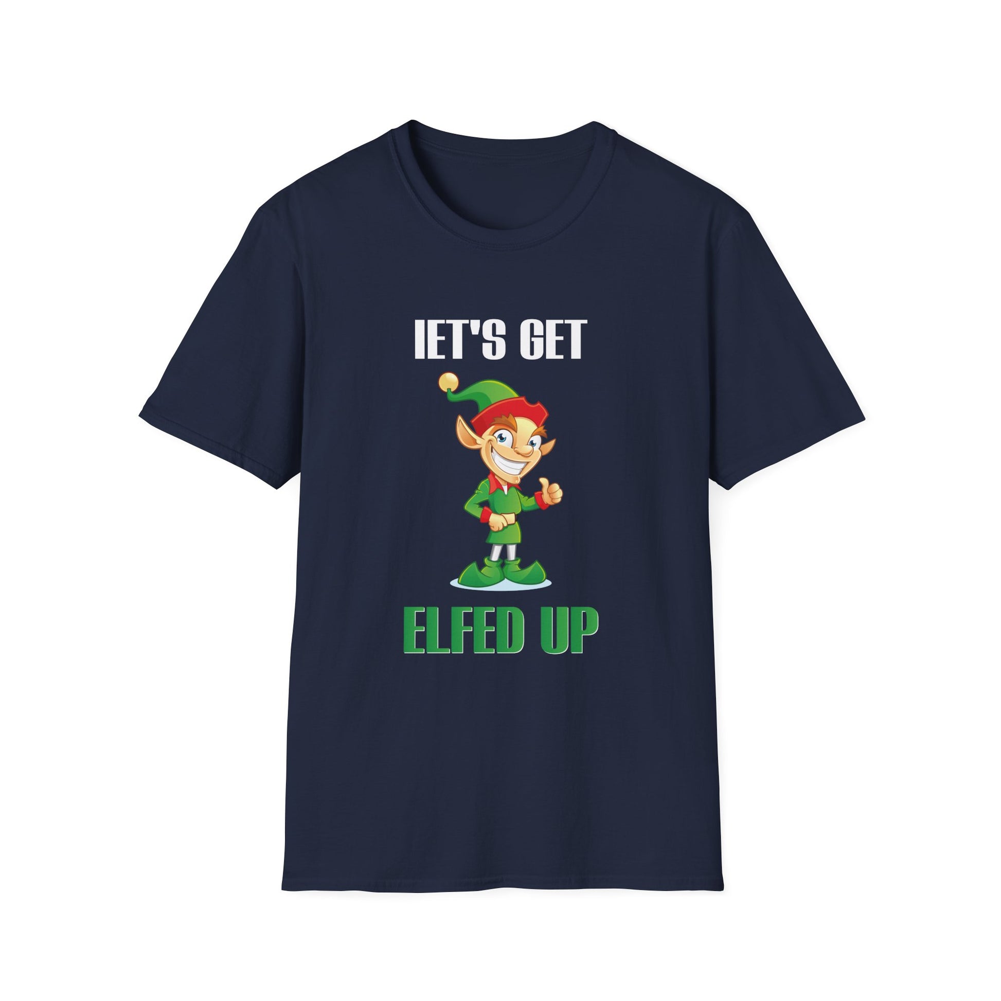 Christmas Elf Santa Ugly Christmas Unisex T-Shirt