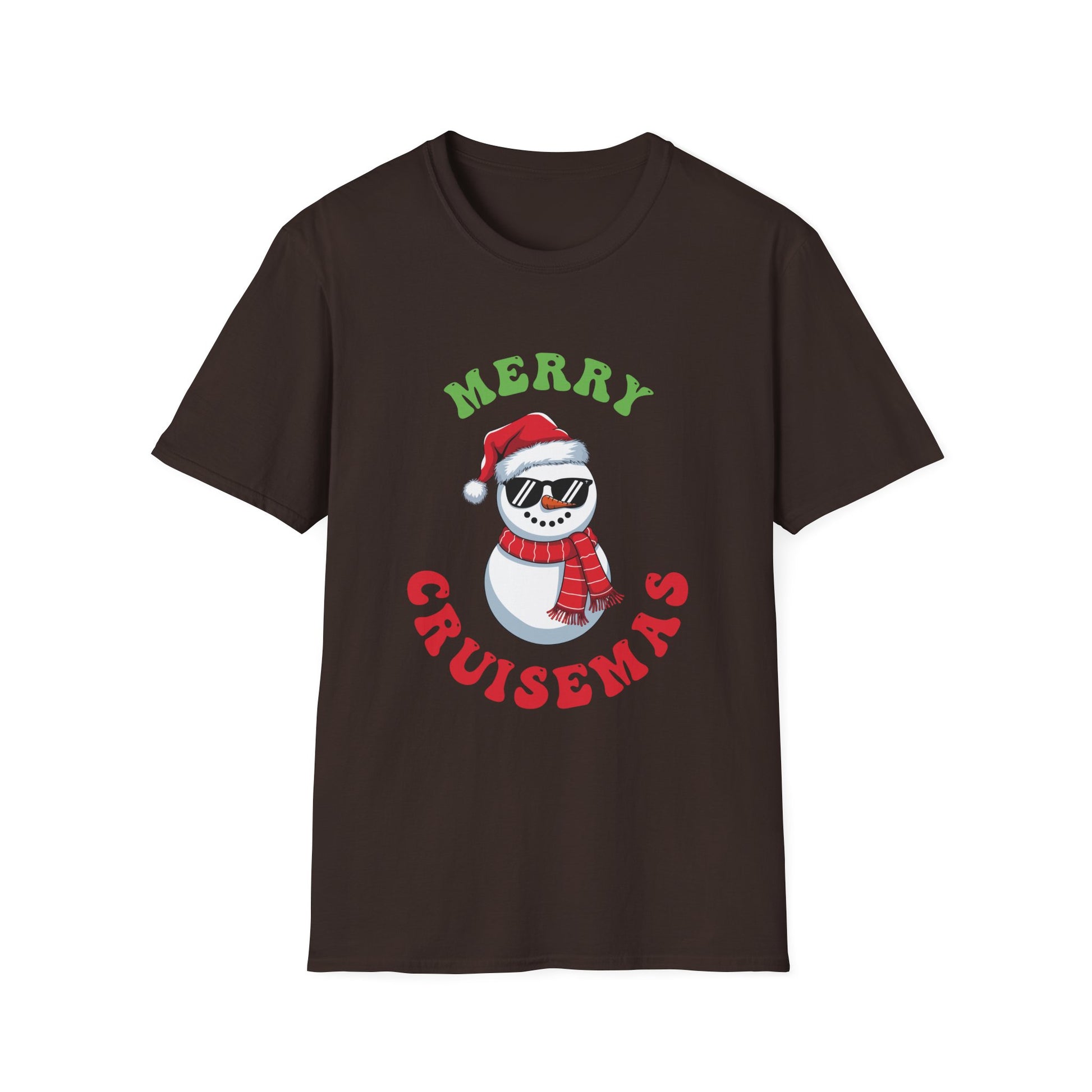 Merry Cruisemas 2025 Christmas Santa Snowman Cruise T-Shirt