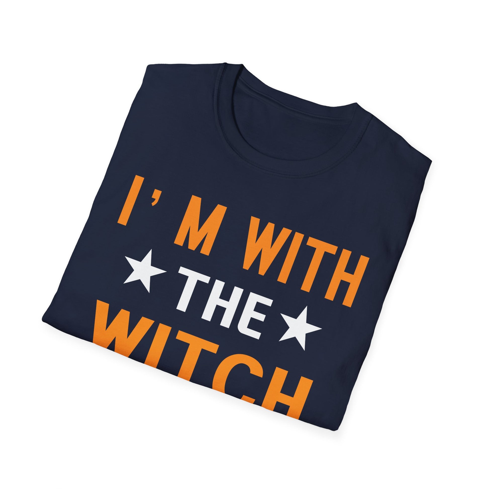 I'm With The Witch T-Shirt — Funny Halloween Couple Arrow Tee
