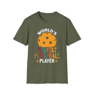 World's Bravest Pickleball Player T-Shirt