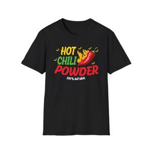 Hot Chili Powder Graphic Tee — Spicy Pepper Vintage-Style T-Shirt
