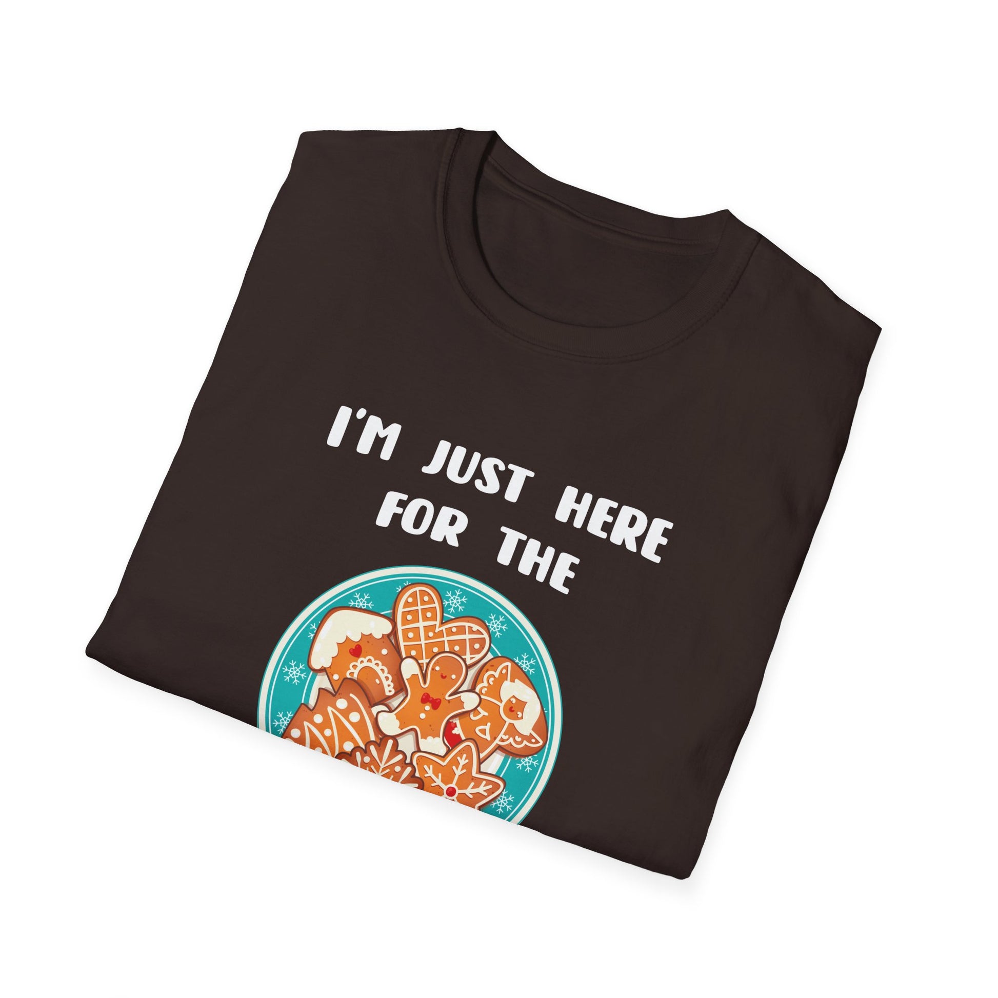Christmas Cookies T-Shirt – "I'm Just Here for the Christmas Cookies" Holiday Tee