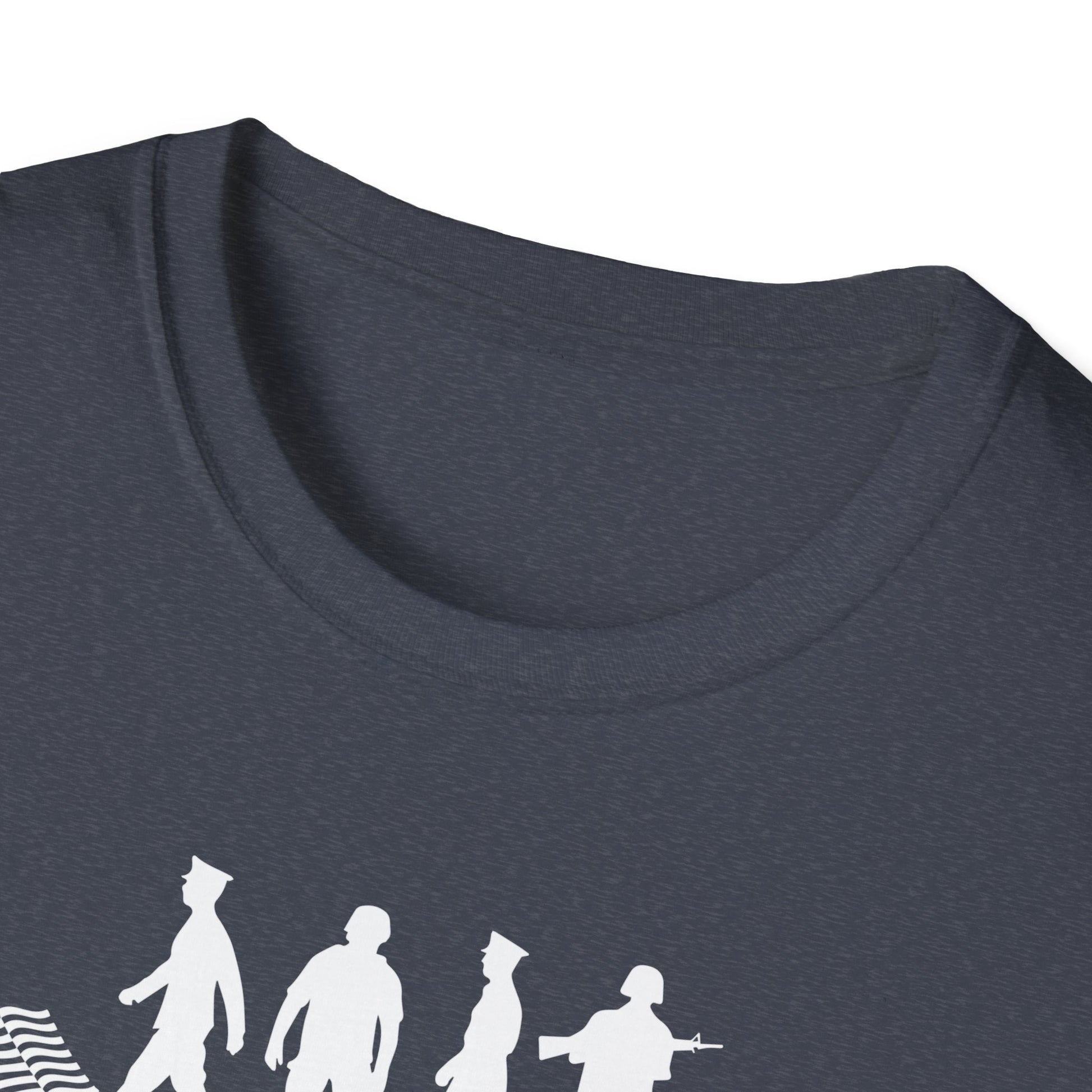 Honor The Fallen Heroes Memorial Day Military Veteran Unisex Softstyle T-Shirt