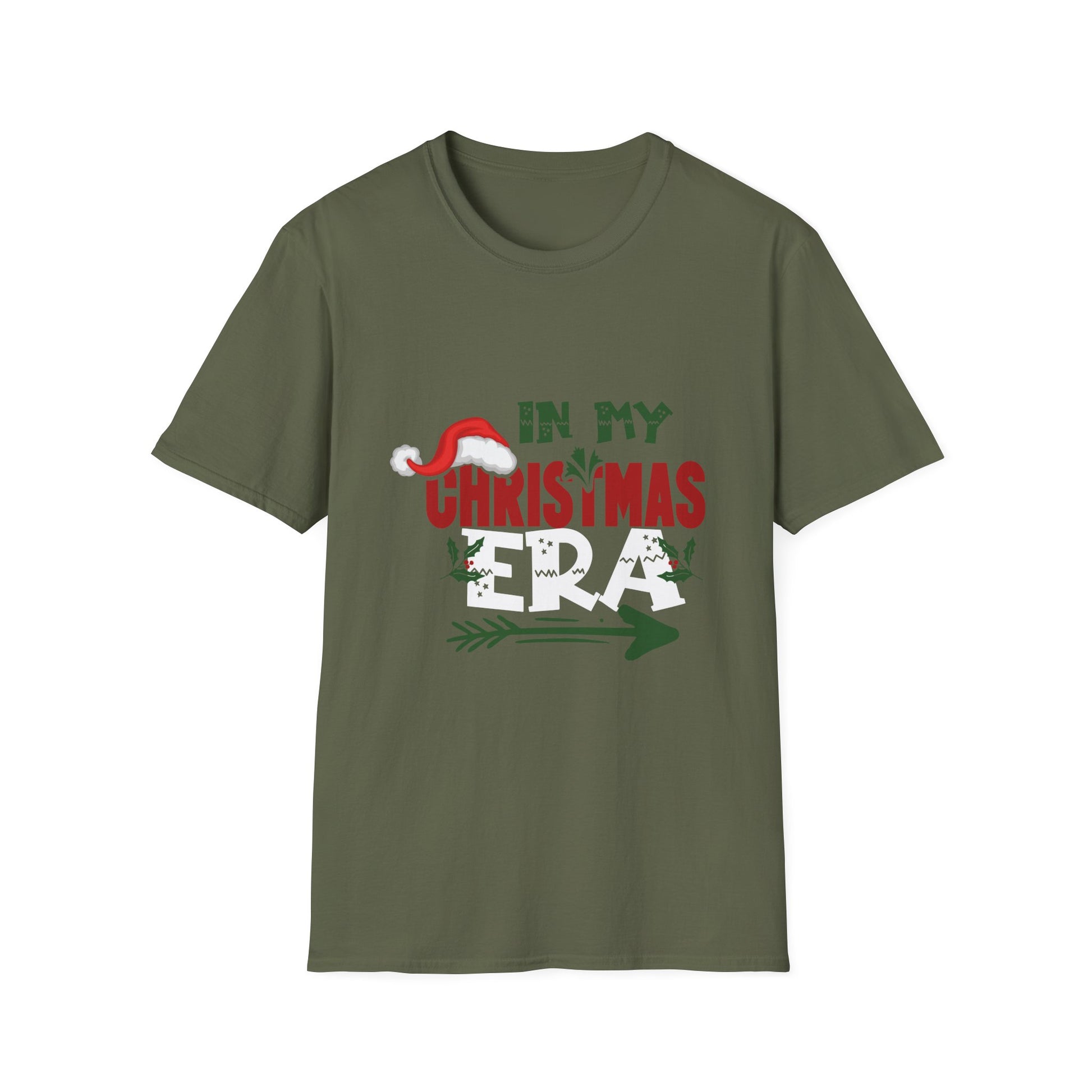 In My Christmas Era Cute Groovy Christmas Holiday Xmas Unisex T-Shirt