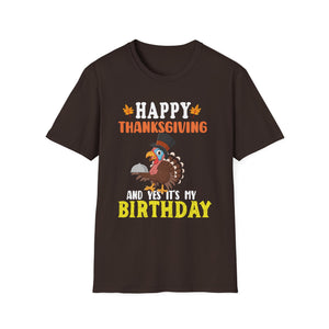 Thanksgiving Birthday T-Shirt — 