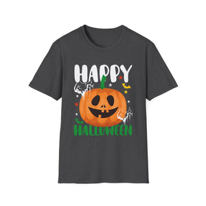 Cute Halloween Kids - Halloween Pumpkin - Happy Halloween TeeUnisex Softstyle T-Shirt