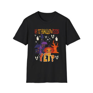 Is It Halloween Yet Halfway to Halloween Tee Unisex Softstyle T-Shirt
