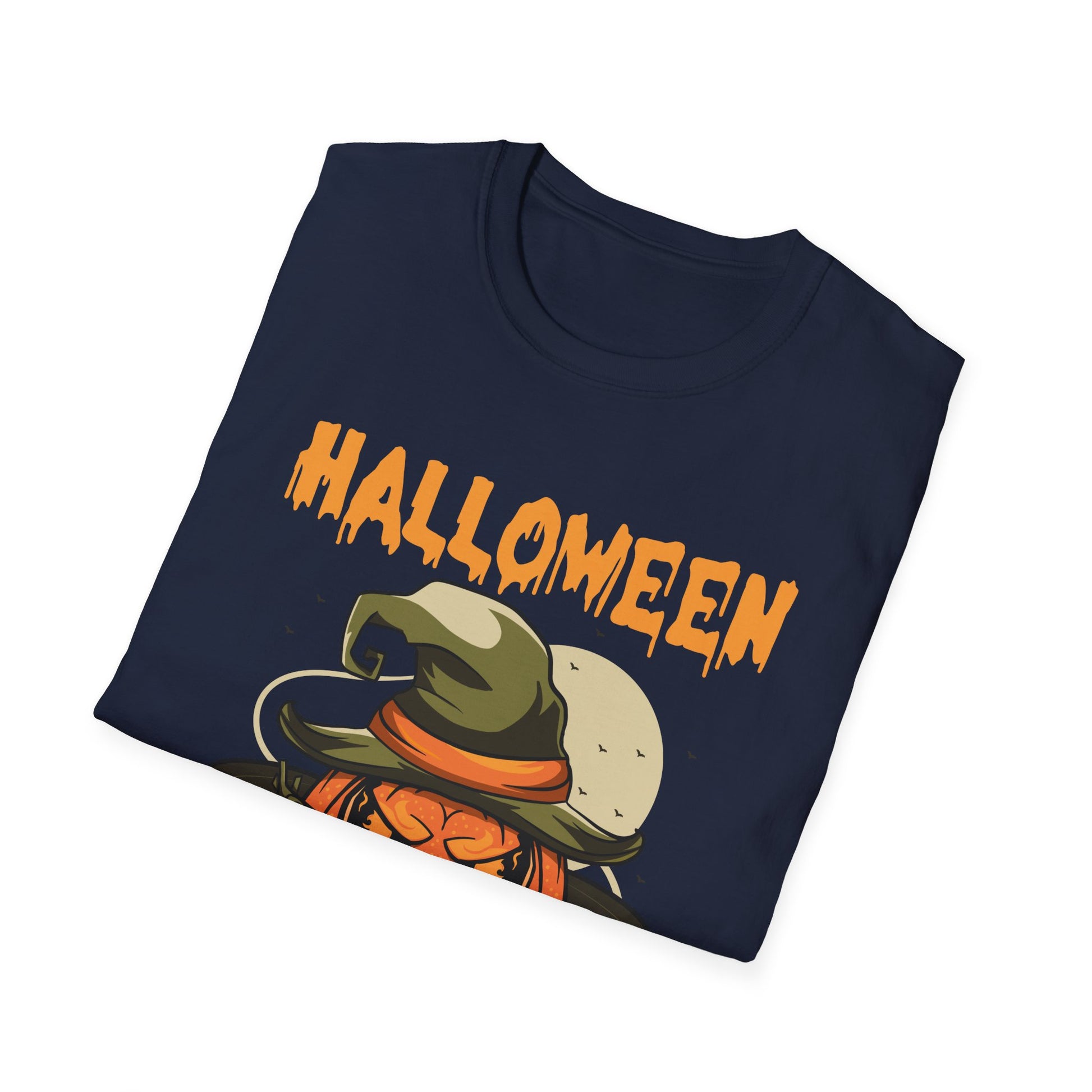 Halloween Daddy T-Shirt — Pumpkin Skull Dad Costume Tee