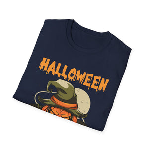 Halloween Daddy T-Shirt — Pumpkin Skull Dad Costume Tee