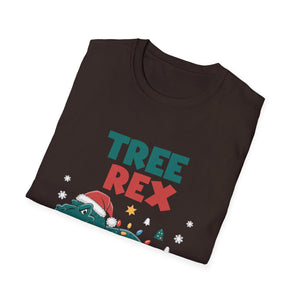 Christmas Dinosaur Christmas Tree Tree Rex Unisex T-Shirt