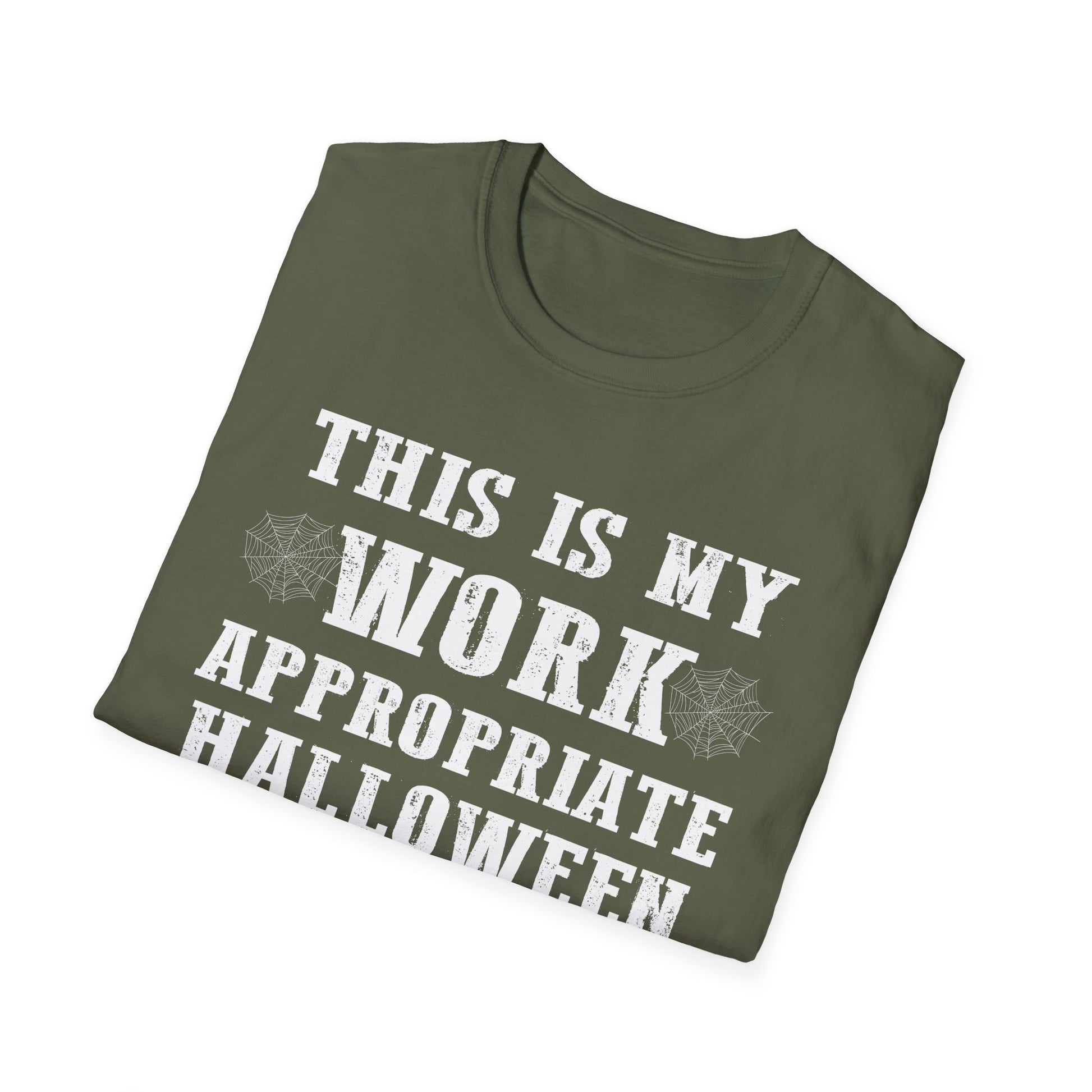 Halloween Work-Appropriate Costume T-Shirt — "This Is My Work Appropriate Halloween Costume. Boo"
