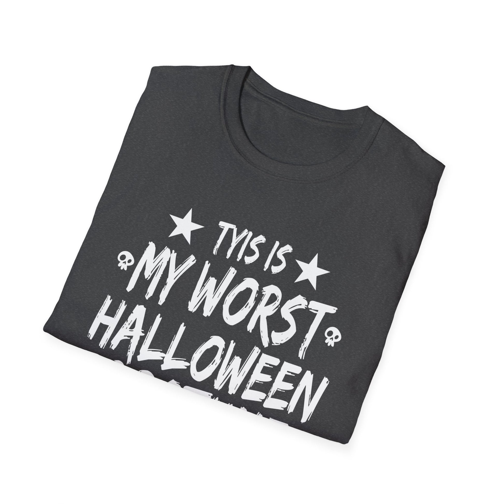 Halloween T-Shirt - "This Is My Worst Halloween Costume Ever" Funny Graphic Tee